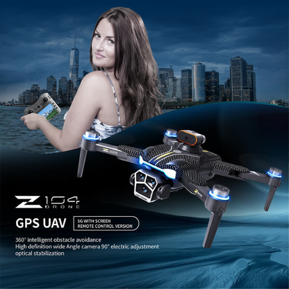 Xiaomi Z104 Drone 8K HD Camera Professional Brushless WiFi UAV with Screen Control, Obstacle Avoidance & 20KM Range